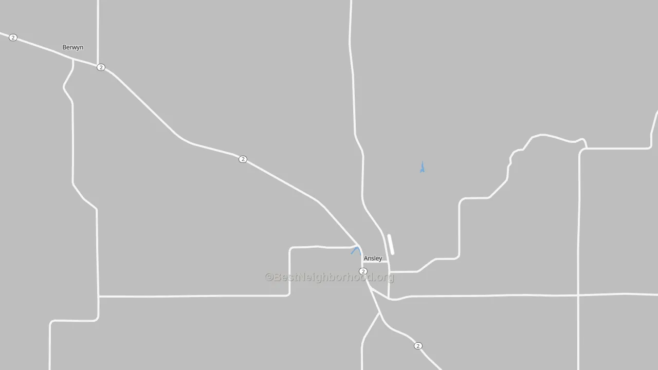 Transit Grade map of 68814, NE