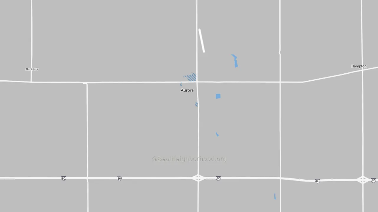 Transit Grade map of 68818, NE