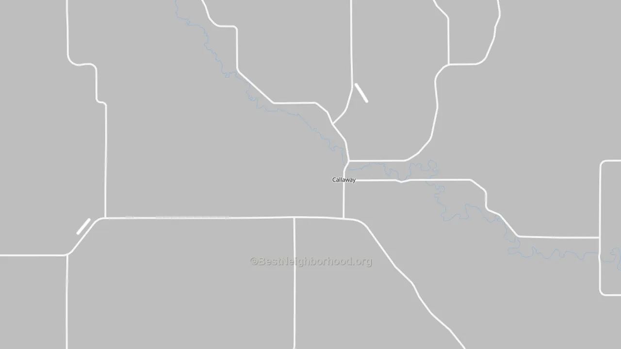 Transit Grade map of 68825, NE