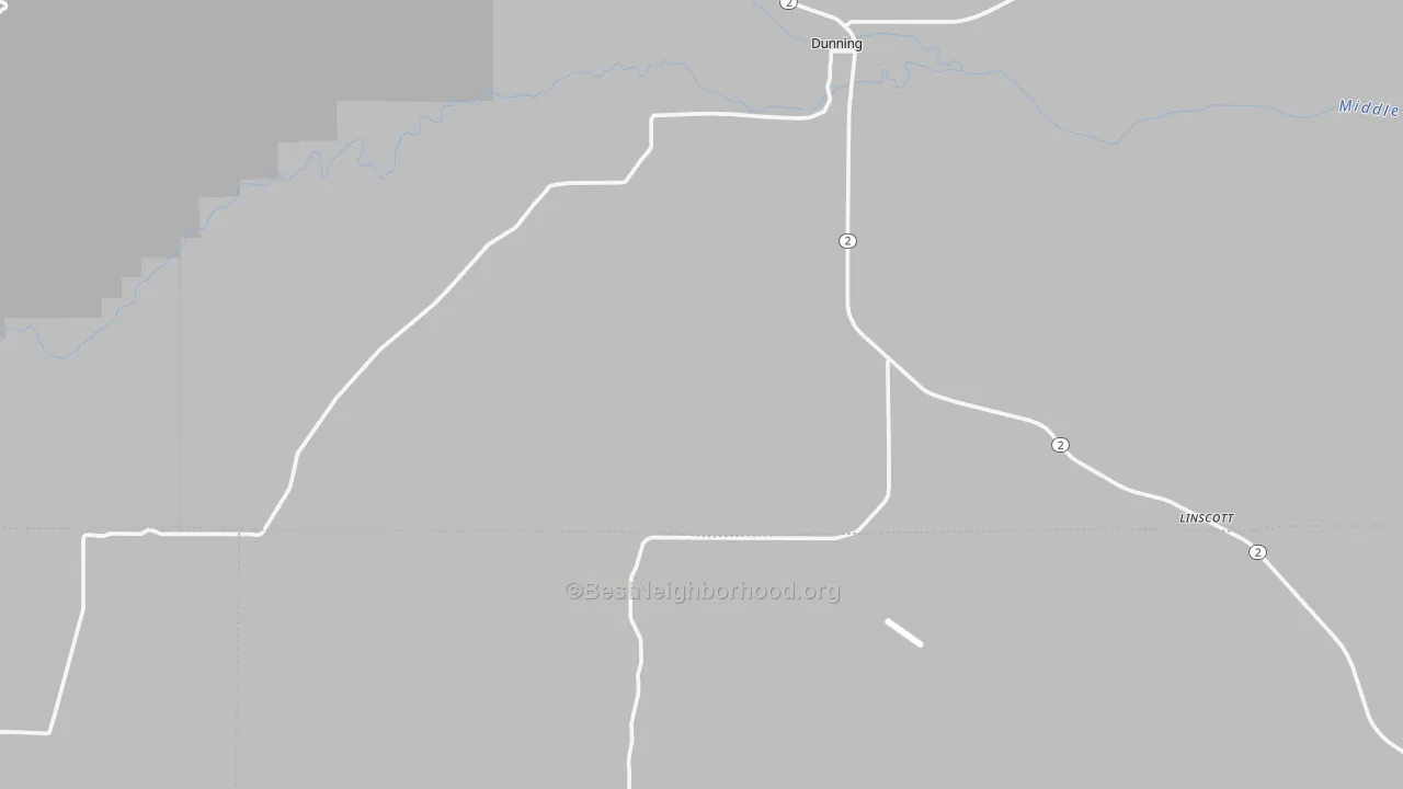 Transit Grade map of 68833, NE