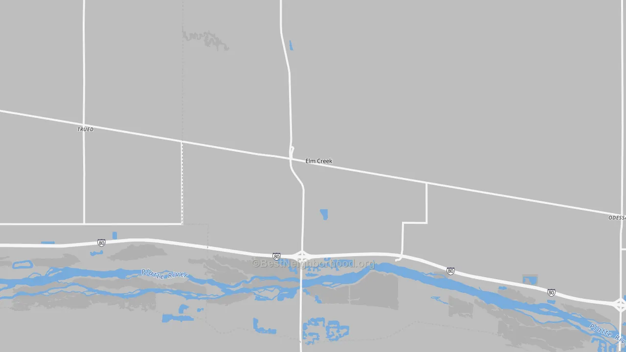 Transit Grade map of 68836, NE