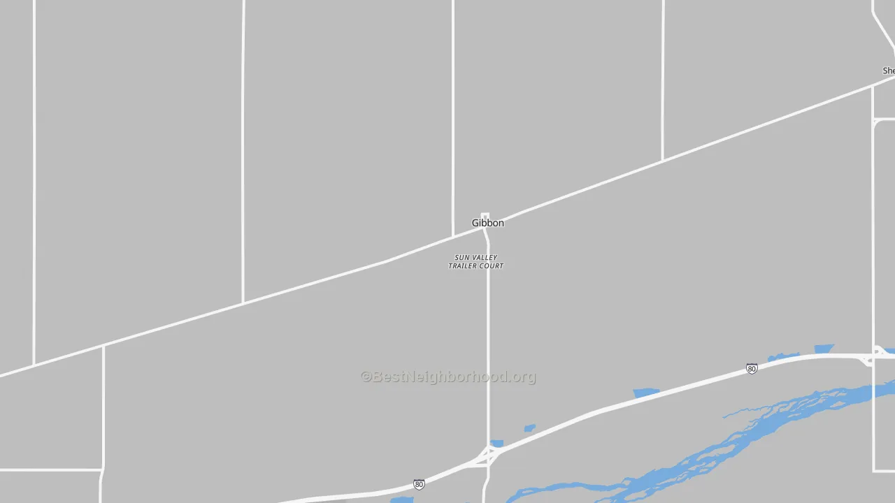 Transit Grade map of 68840, NE