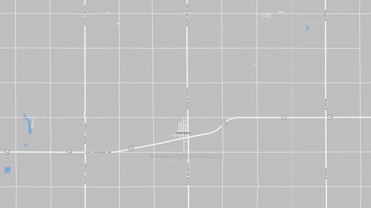 Transit Grade map of 68843, NE