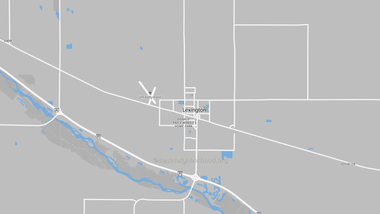 Transit Grade map of 68850, NE