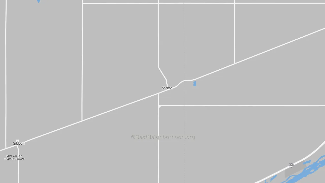 Transit Grade map of 68876, NE