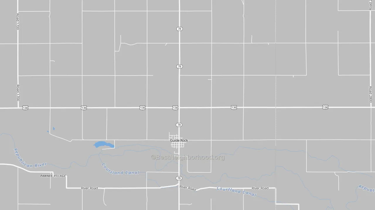 Transit Grade map of 68942, NE