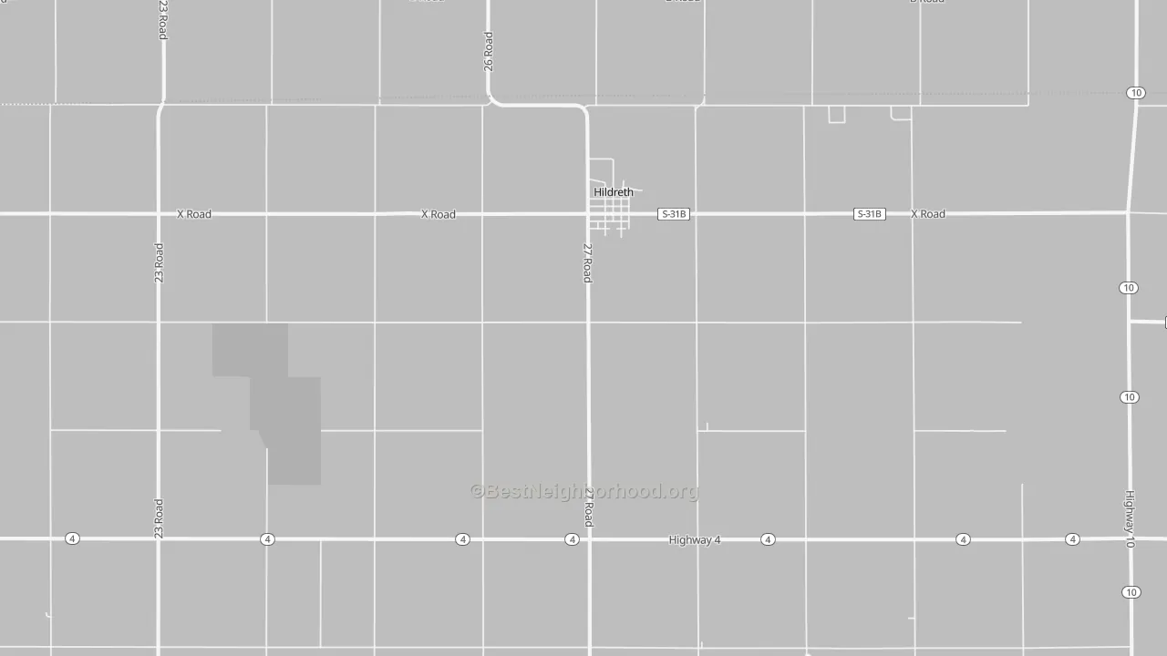 Transit Grade map of 68947, NE