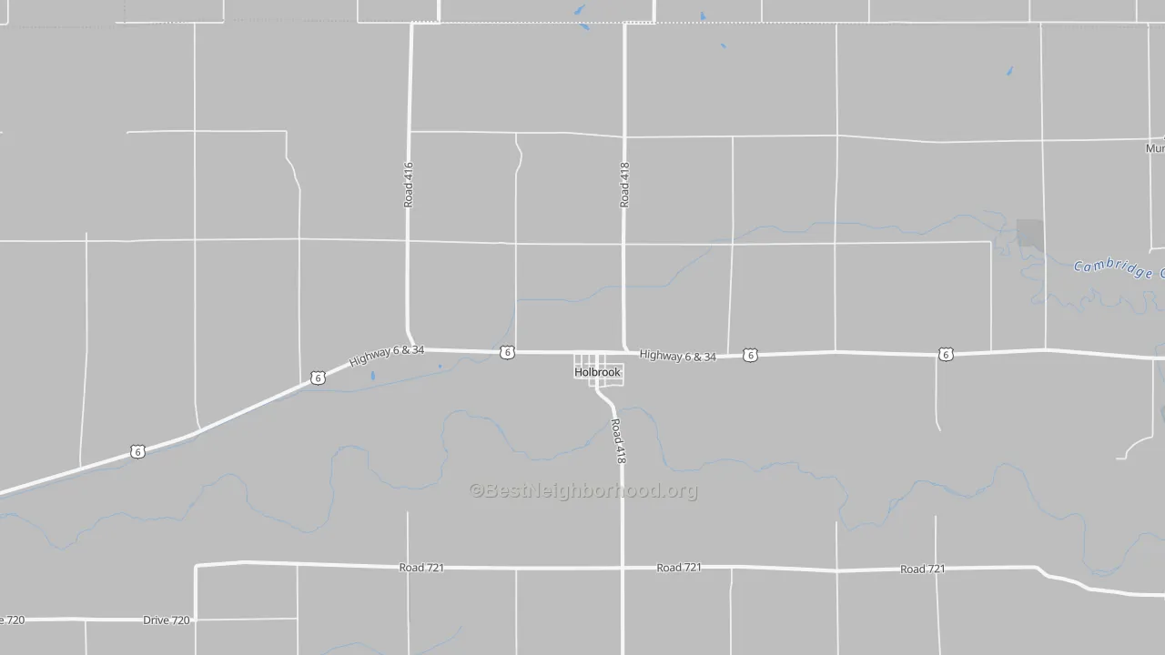 Transit Grade map of 68948, NE