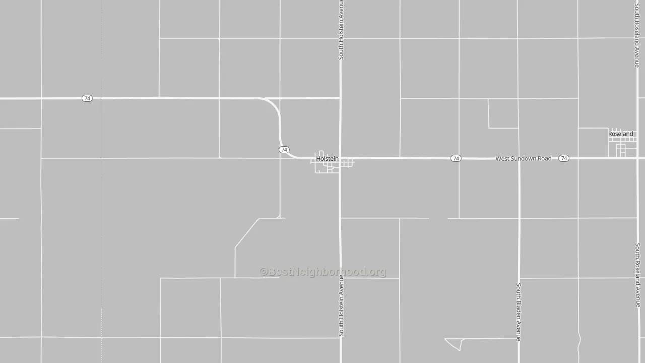 Transit Grade map of 68950, NE