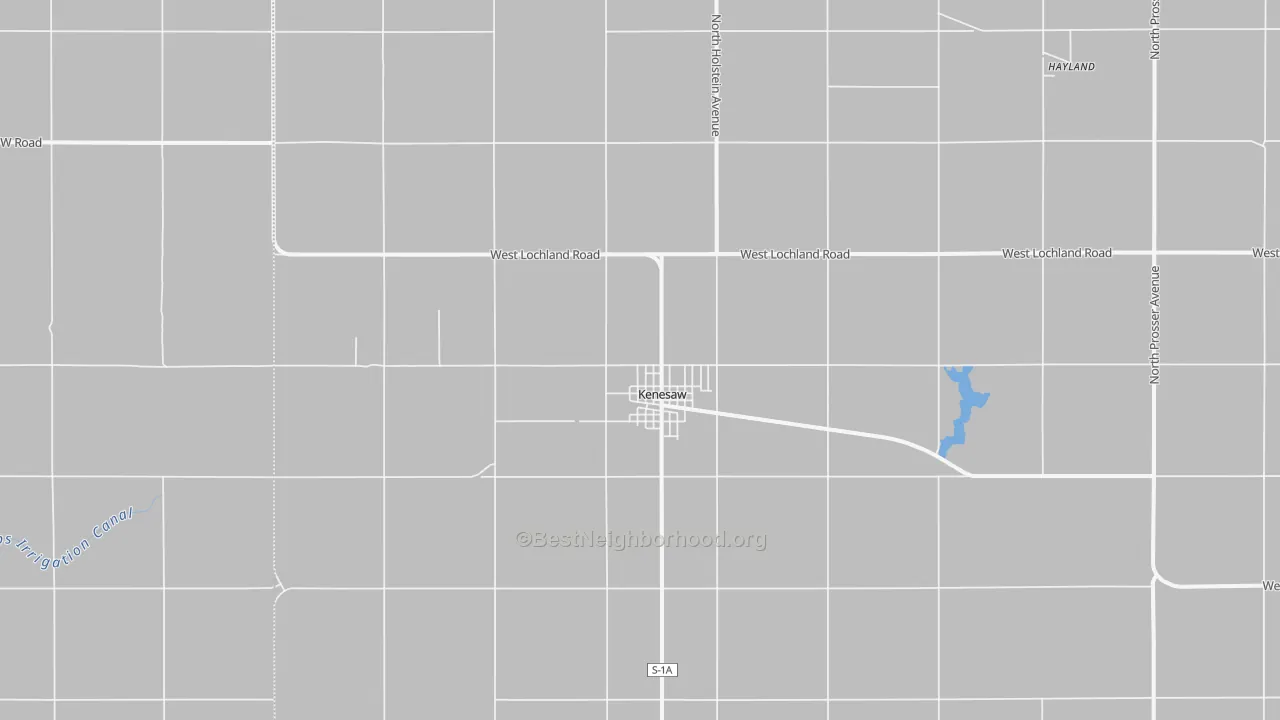 Transit Grade map of 68956, NE