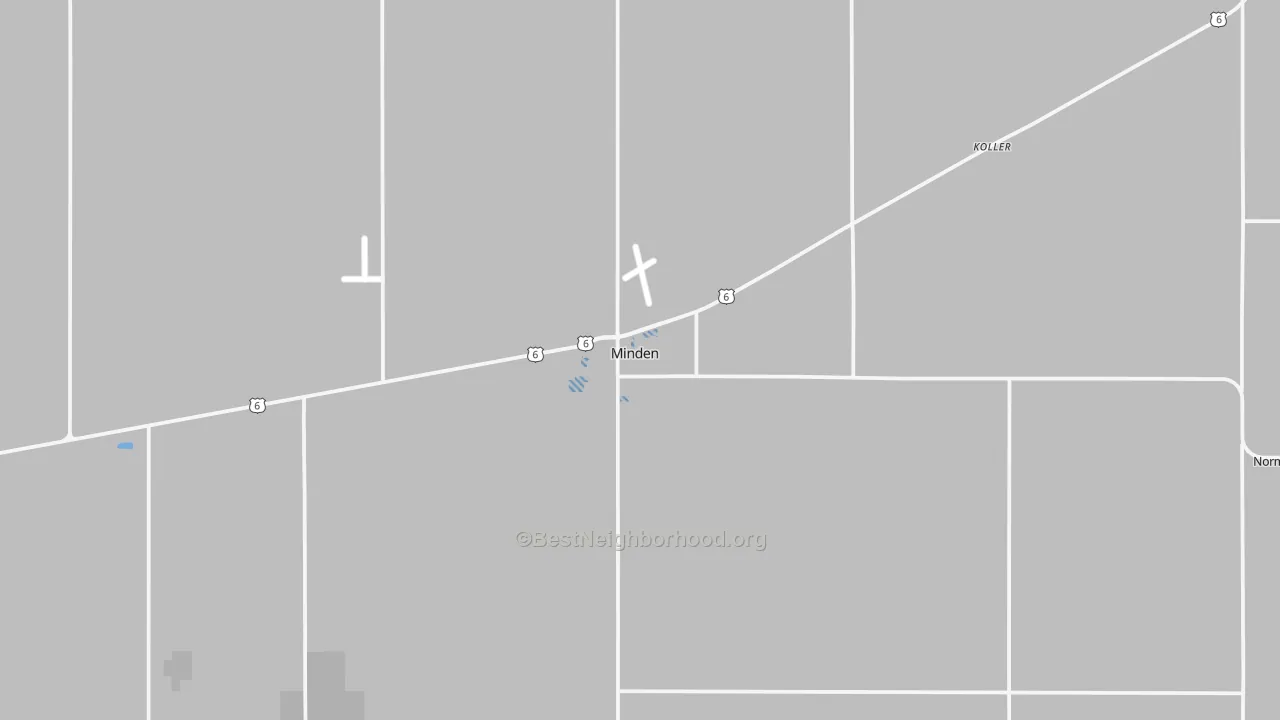 Transit Grade map of 68959, NE
