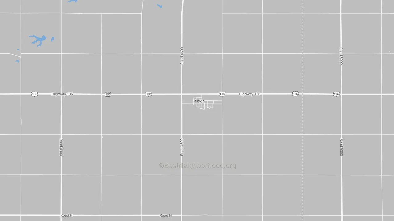 Transit Grade map of 68974, NE