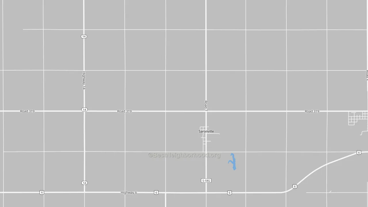 Transit Grade map of 68975, NE