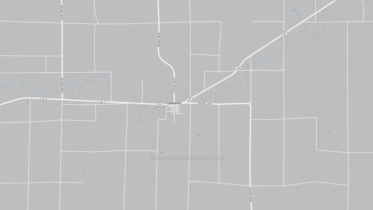 Transit Grade map of 69036, NE
