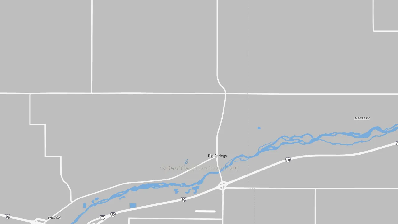 Transit Grade map of 69122, NE