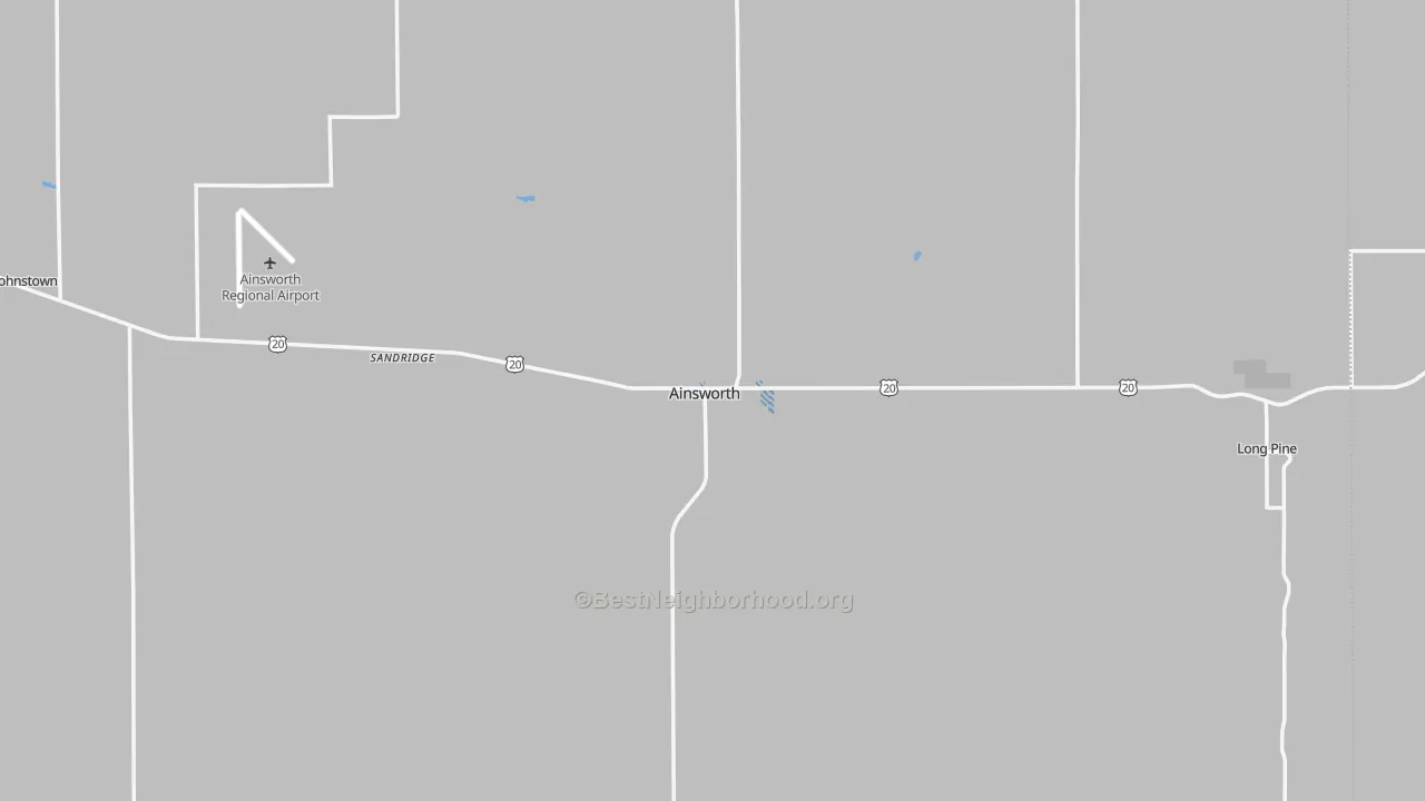 Transit Grade map of 69210, NE