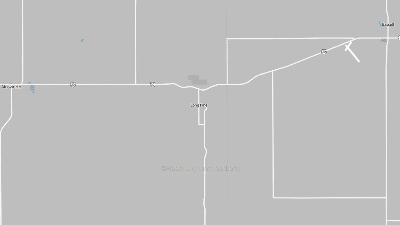 Transit Grade map of 69217, NE