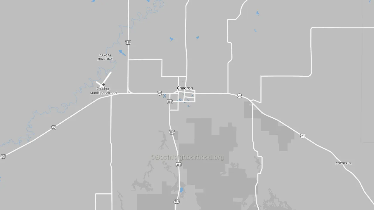 Transit Grade map of 69337, NE