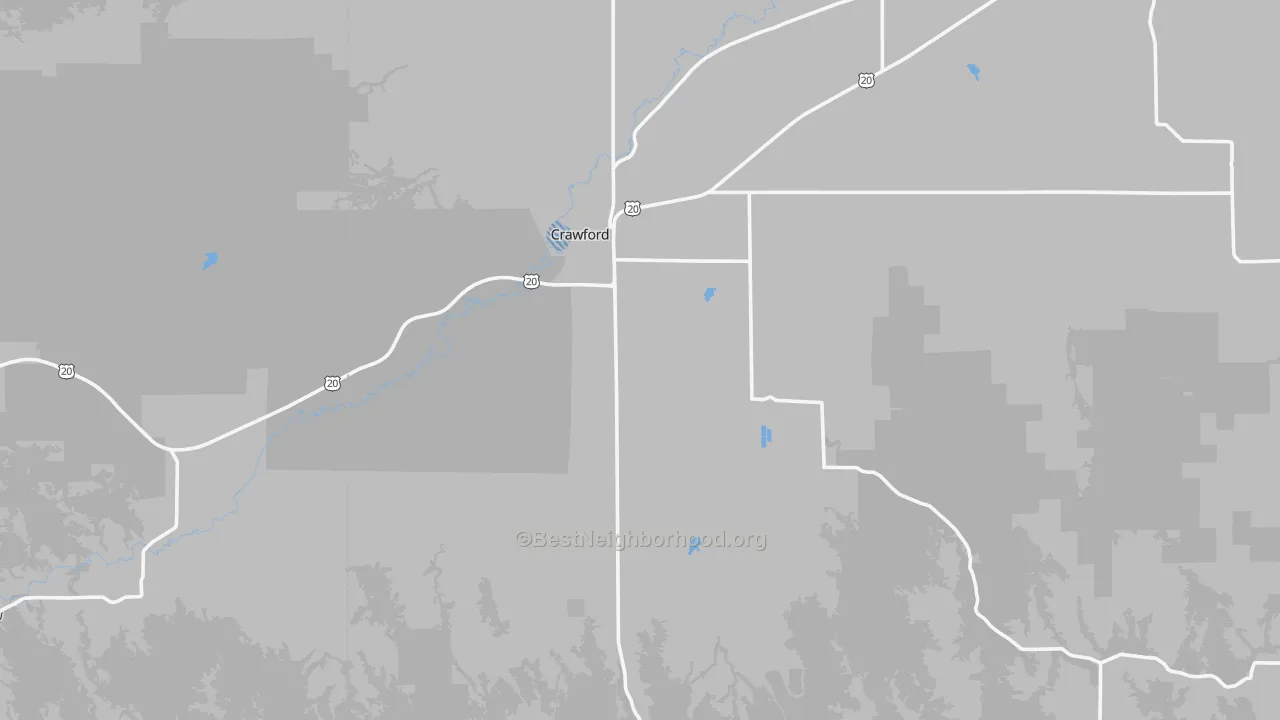 Transit Grade map of 69339, NE