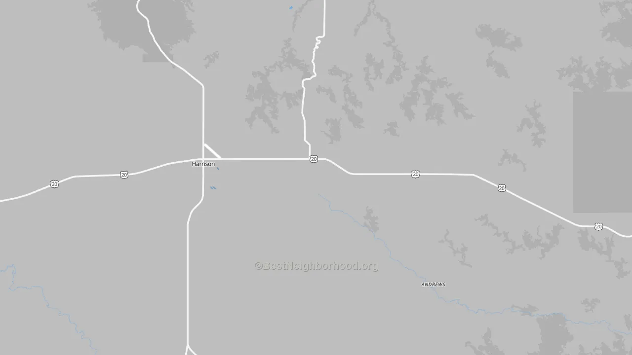 Transit Grade map of 69346, NE
