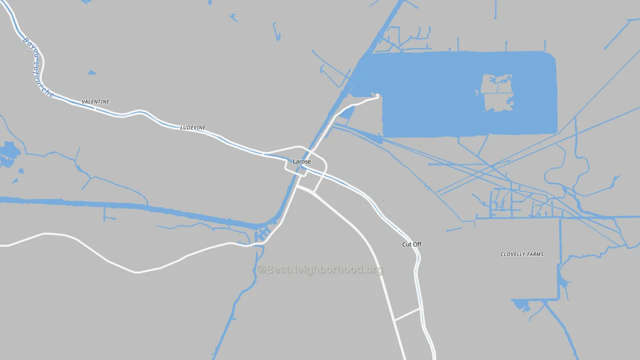 Transit Grade map of 70373, LA