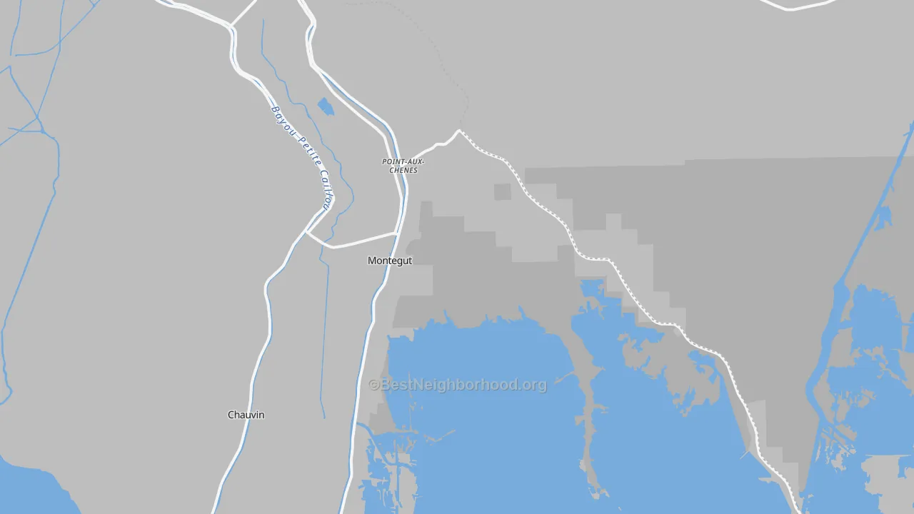 Transit Grade map of 70377, LA
