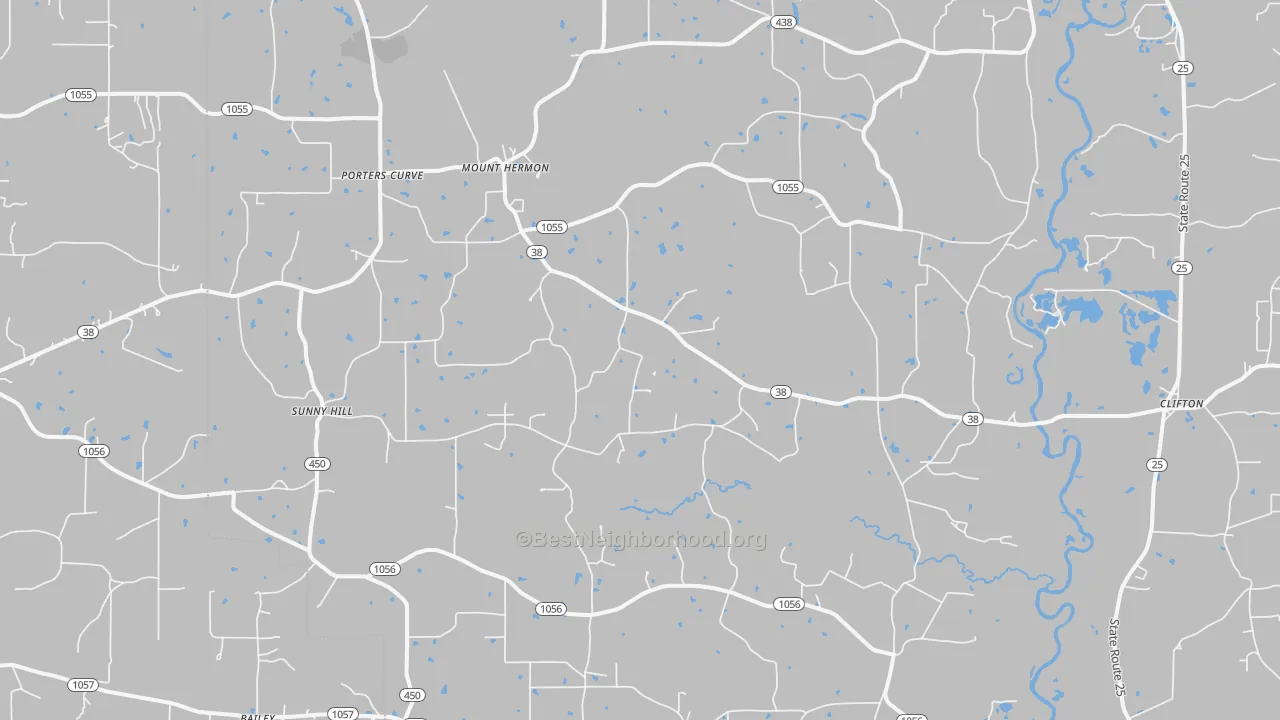 Transit Grade map of 70450, LA