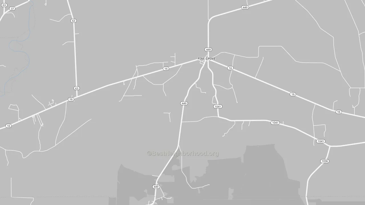 Transit Grade map of 70453, LA