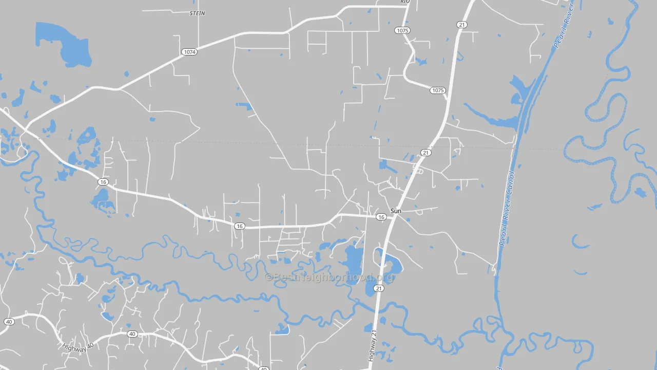 Transit Grade map of 70463, LA