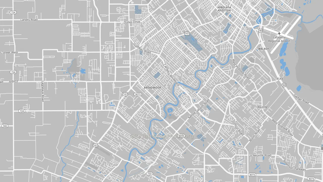 Transit Grade map of 70503, LA