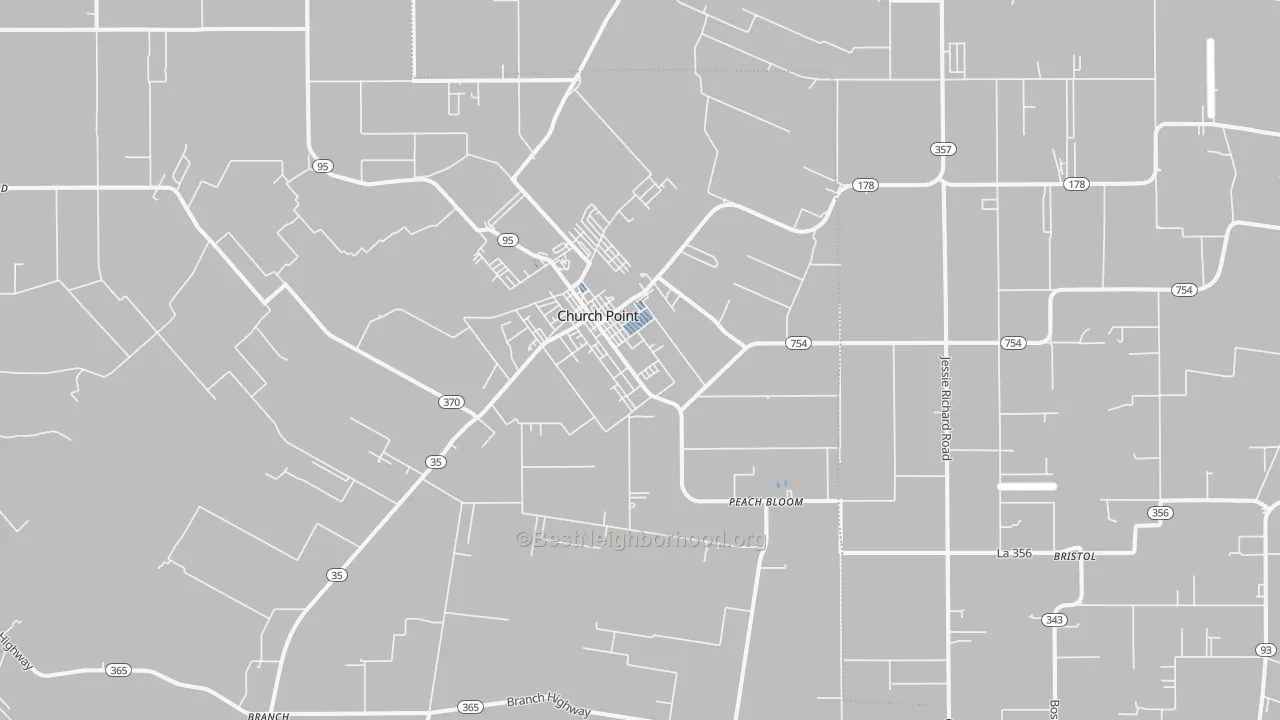 Transit Grade map of 70525, LA