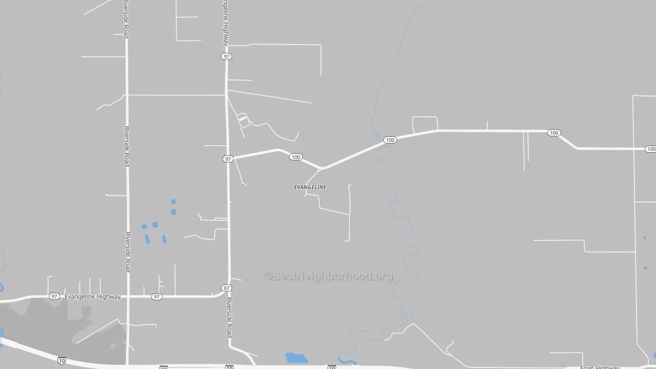 Transit Grade map of 70537, LA