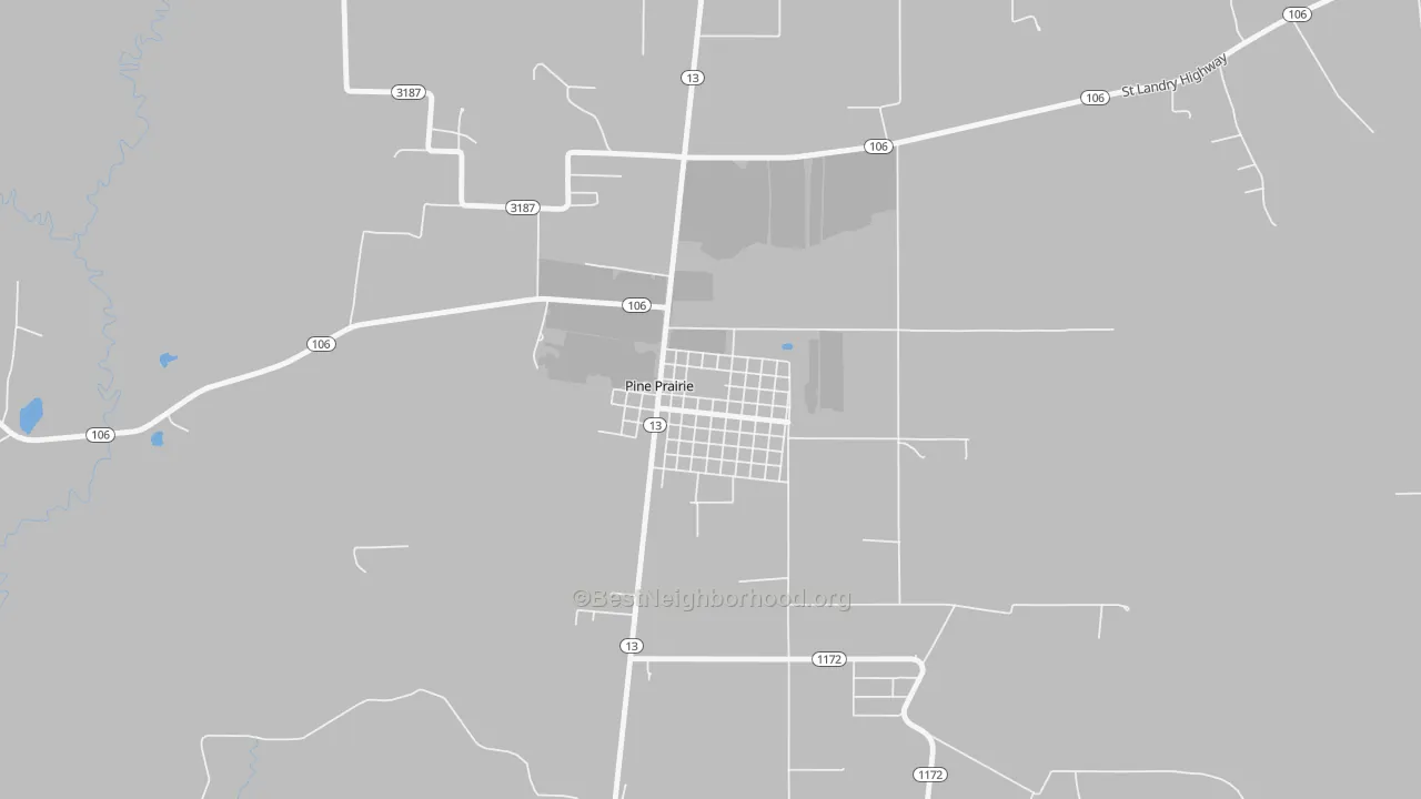 Transit Grade map of 70576, LA
