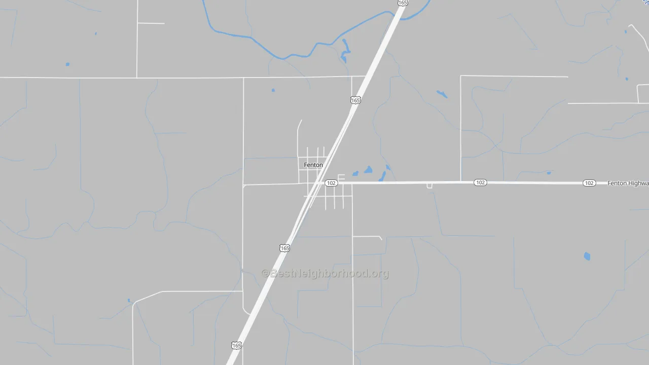 Transit Grade map of 70640, LA