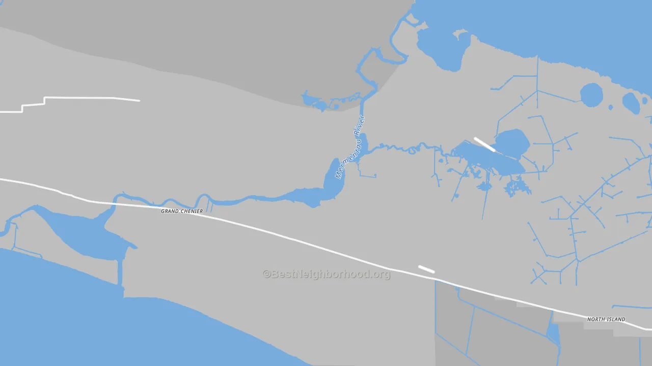 Transit Grade map of 70643, LA