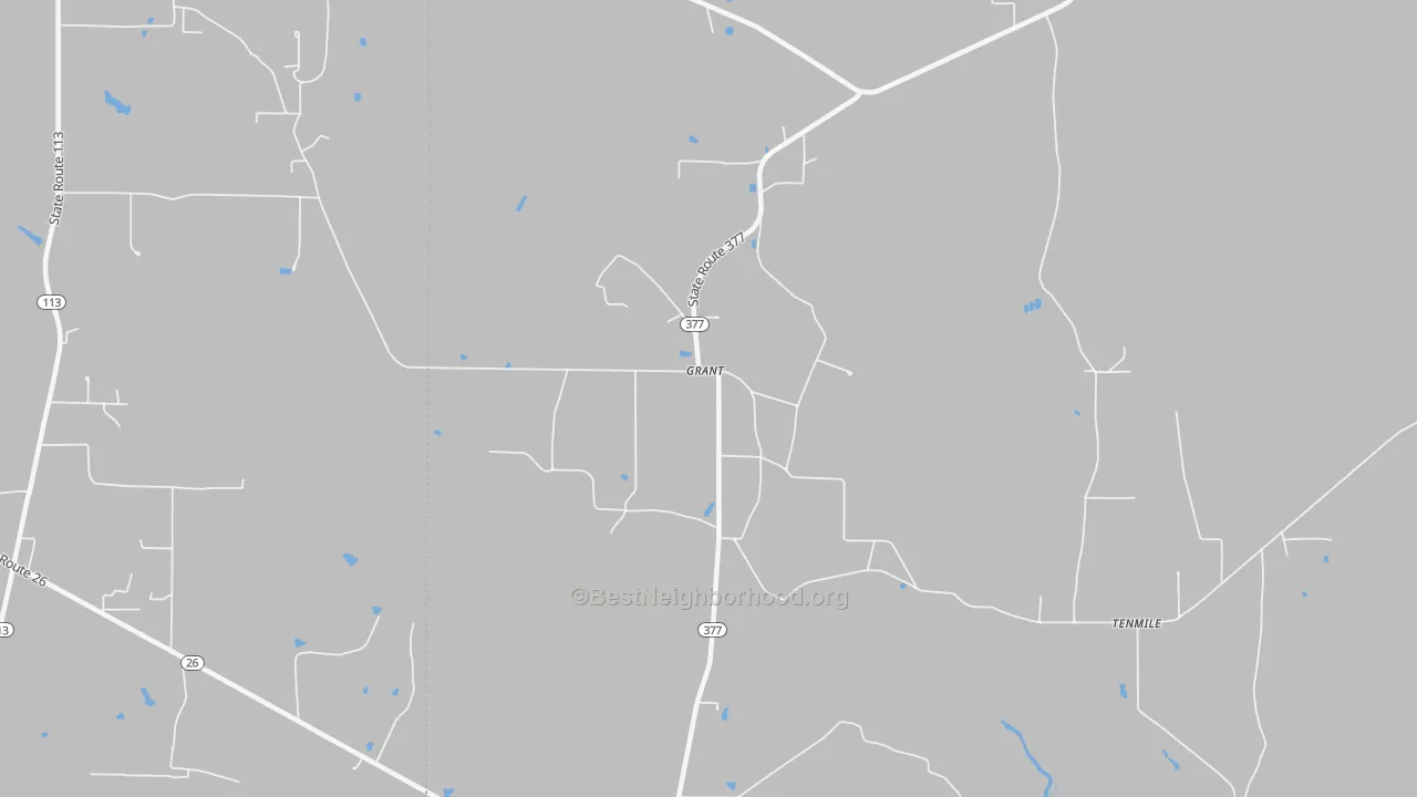 Transit Grade map of 70644, LA