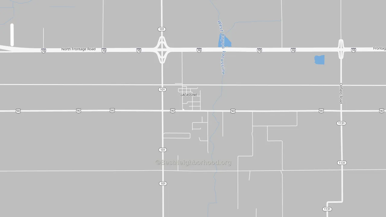 Transit Grade map of 70650, LA