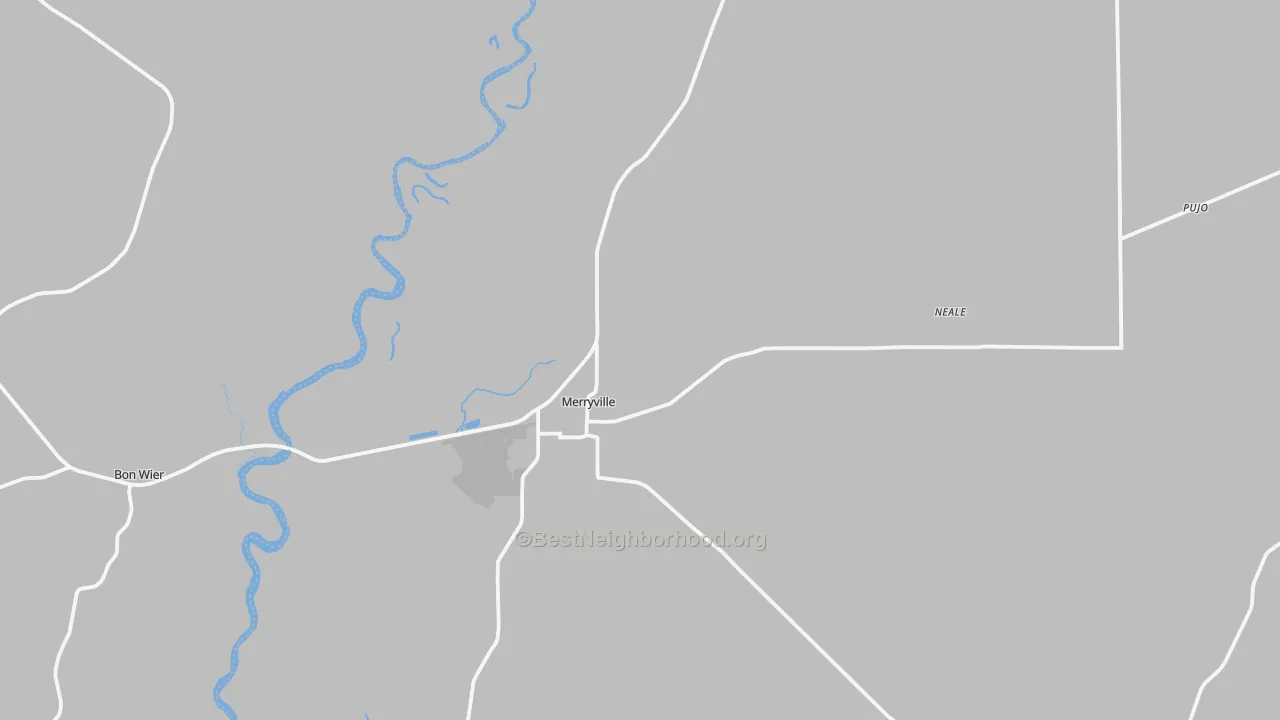 Transit Grade map of 70653, LA