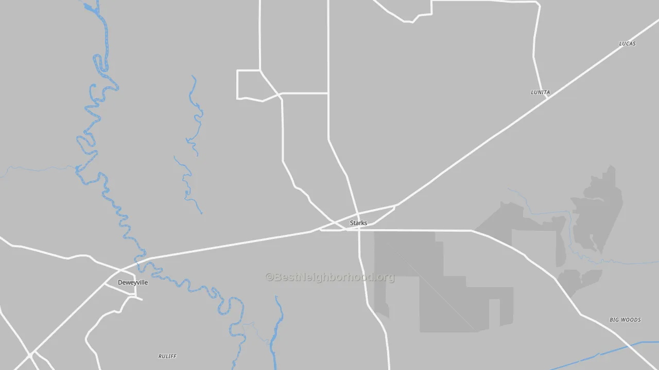 Transit Grade map of 70661, LA