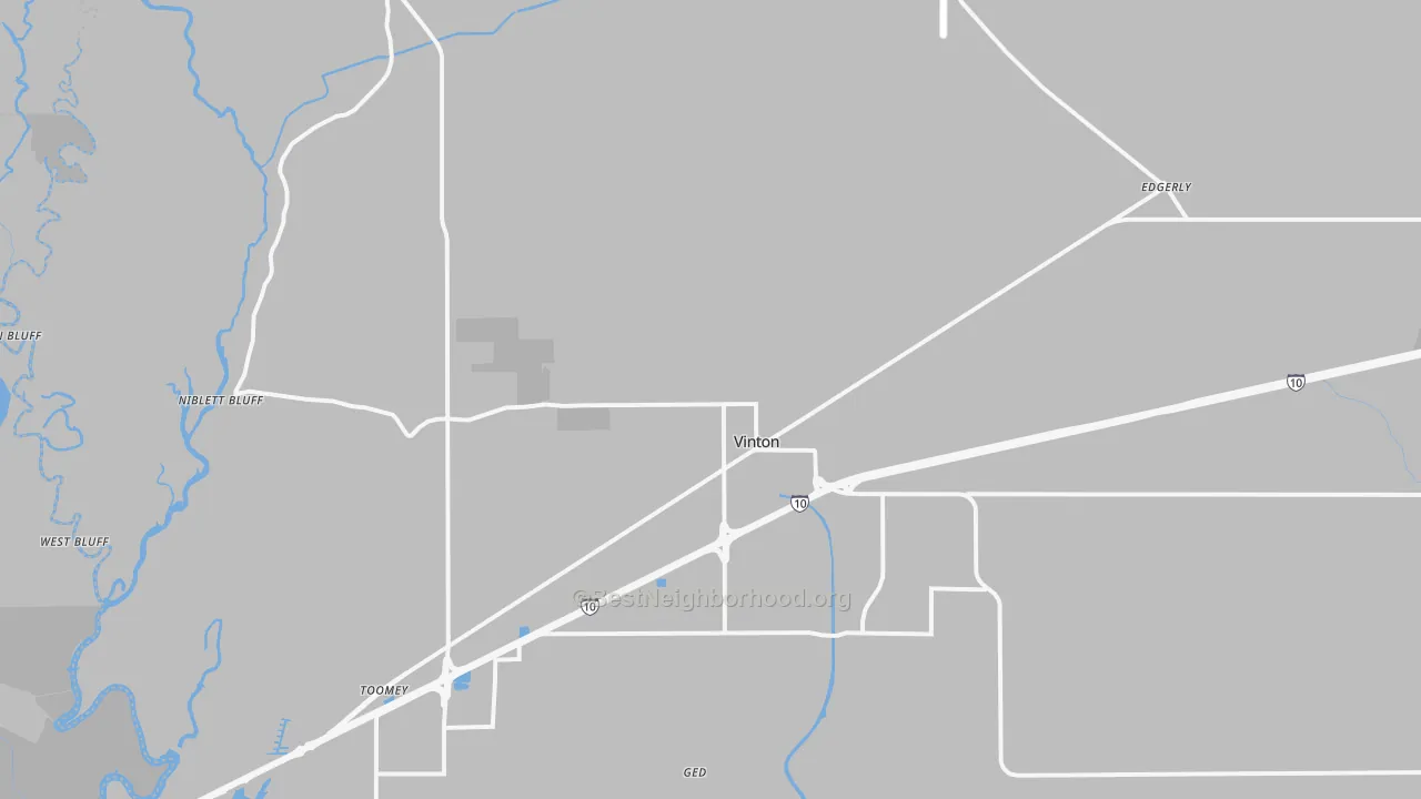 Transit Grade map of 70668, LA