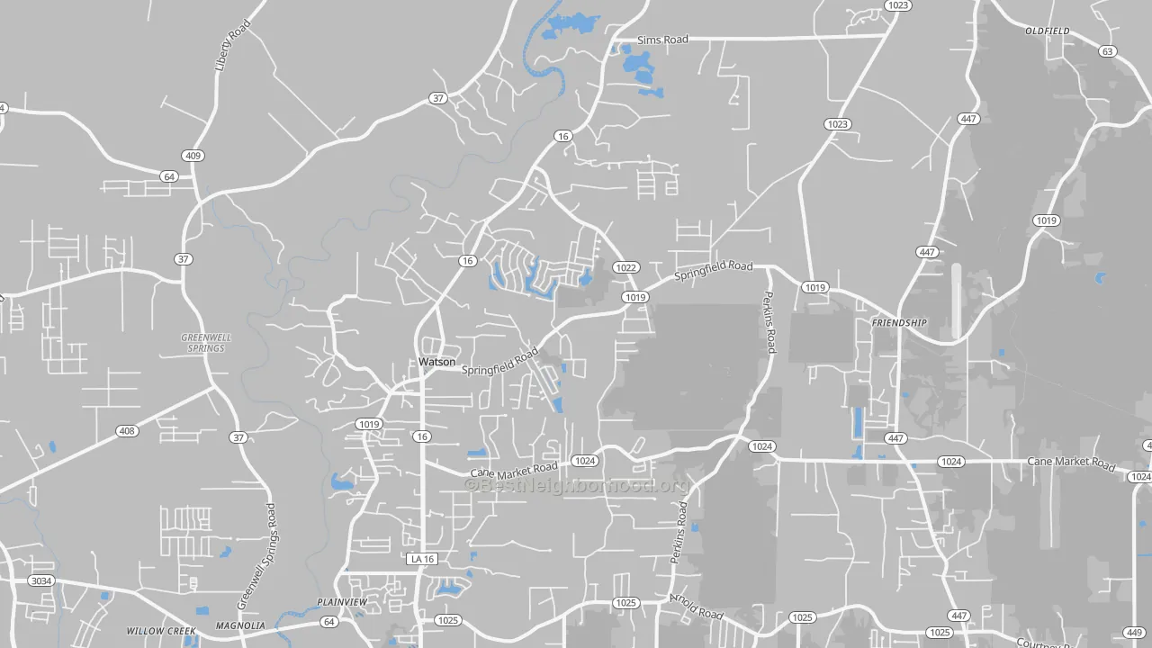 Transit Grade map of 70706, LA