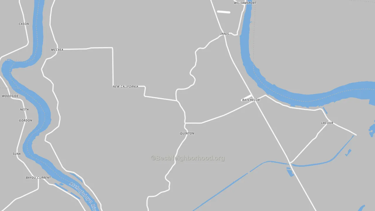 Transit Grade map of 70715, LA