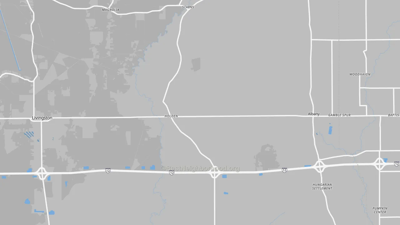 Transit Grade map of 70744, LA