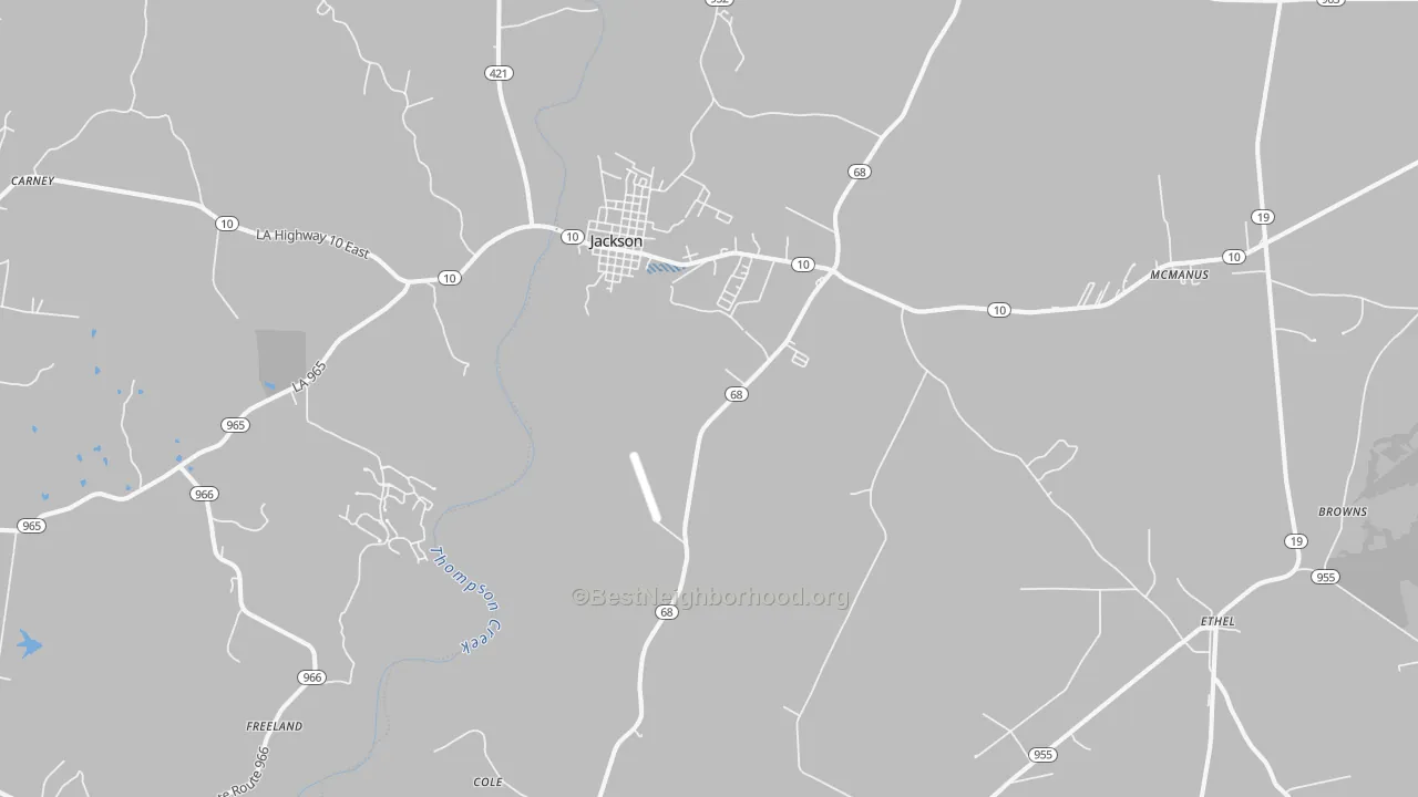 Transit Grade map of 70748, LA