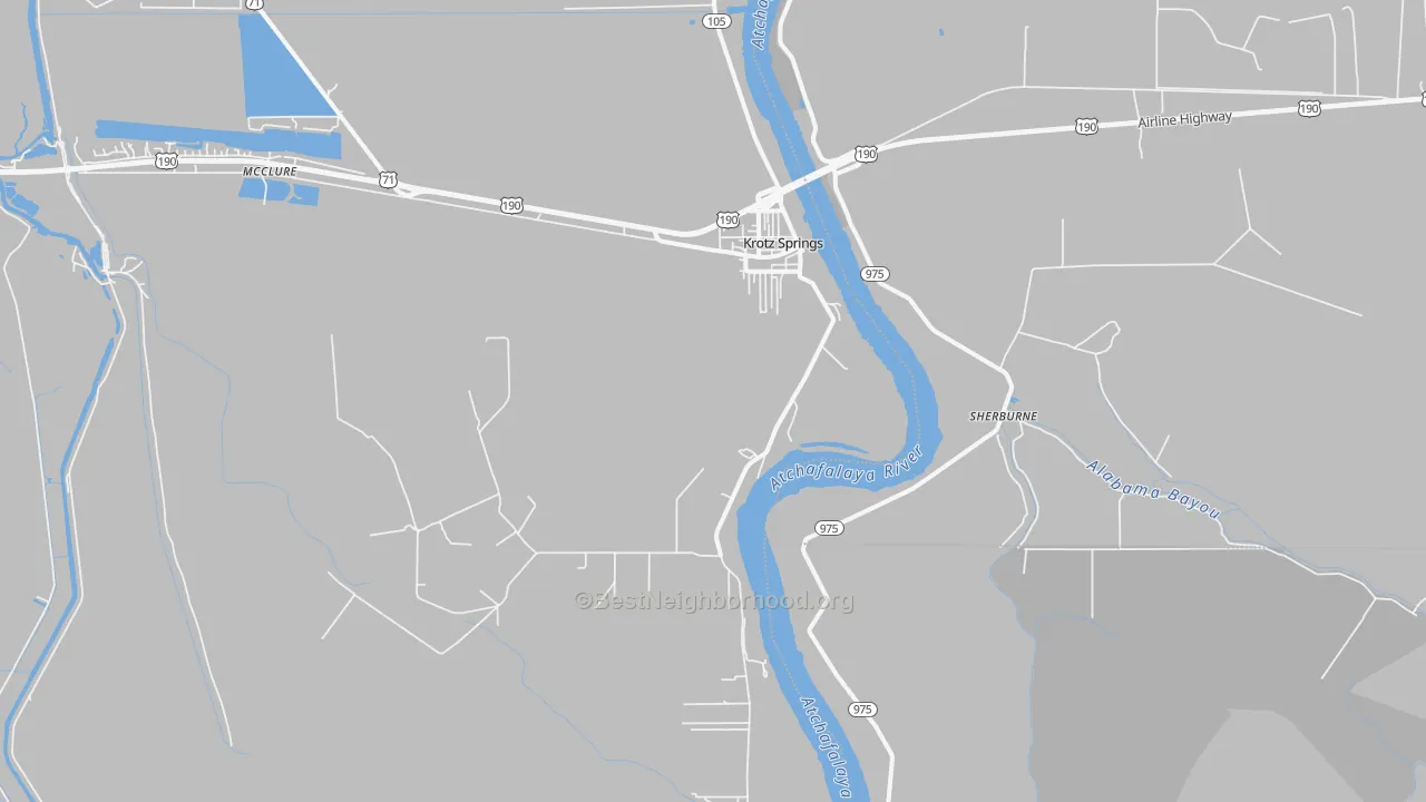 Transit Grade map of 70750, LA