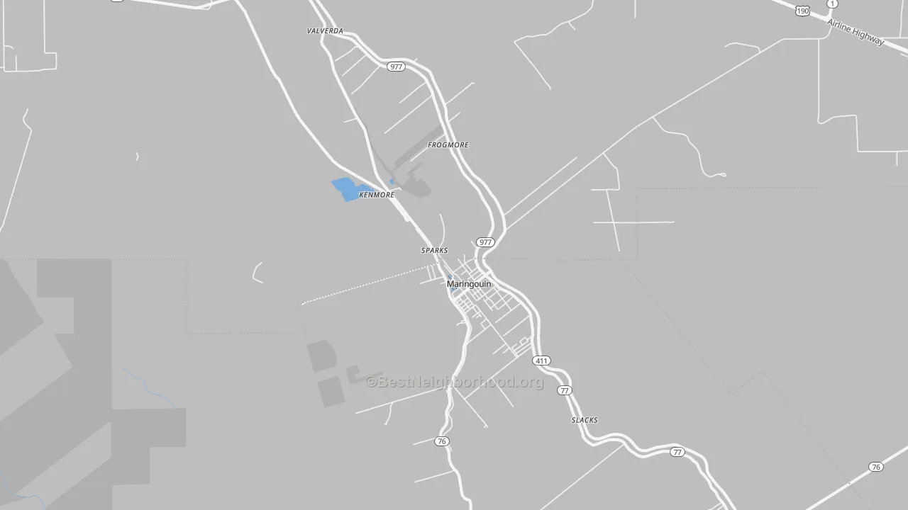 Transit Grade map of 70757, LA