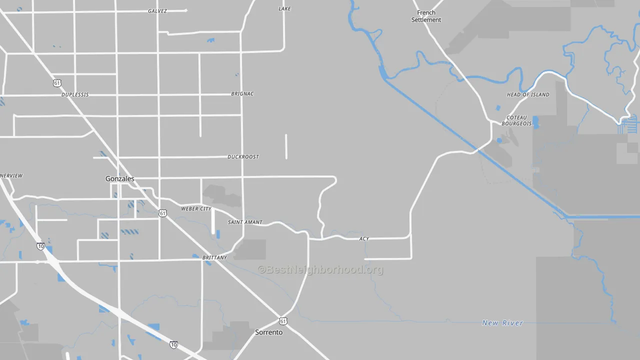 Transit Grade map of 70774, LA