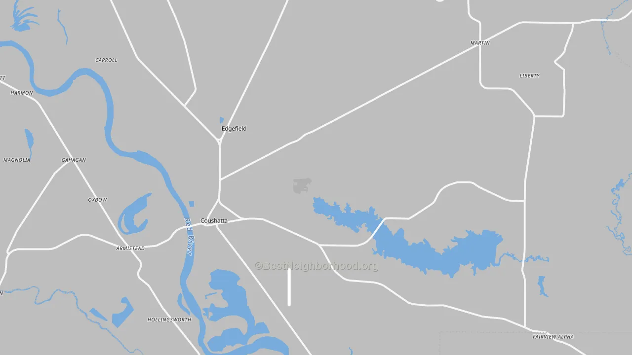 Transit Grade map of 71019, LA