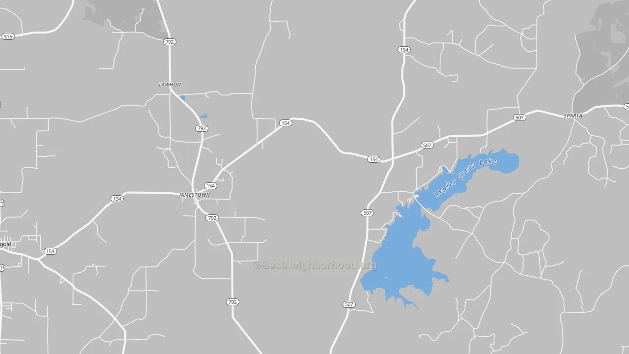 Transit Grade map of 71045, LA