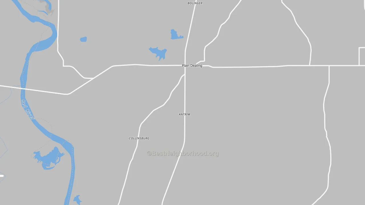 Transit Grade map of 71064, LA